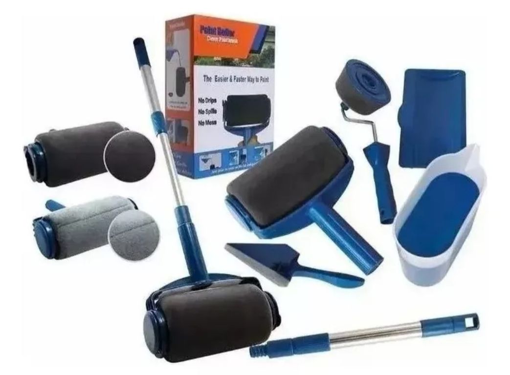 GENERICO Rodillo Para Pintar Kit Completo Facil Y Comodo De Usar