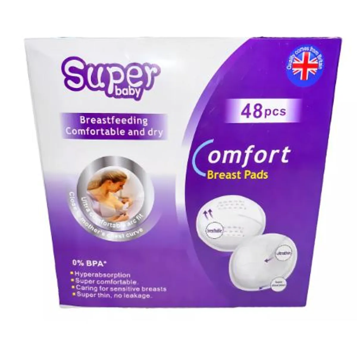 TEDMIMAK - ABSORVENTES DE LECHE  MAMARIOS 48 UNIDADES