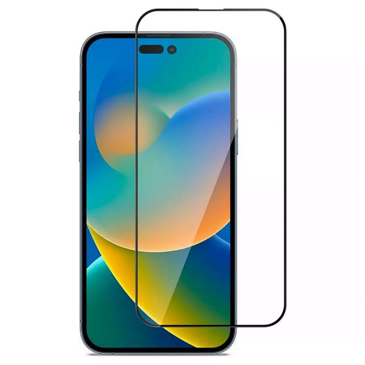 GENERICO - Lámina De Vidrio Completa Para iPhone 14 Normal