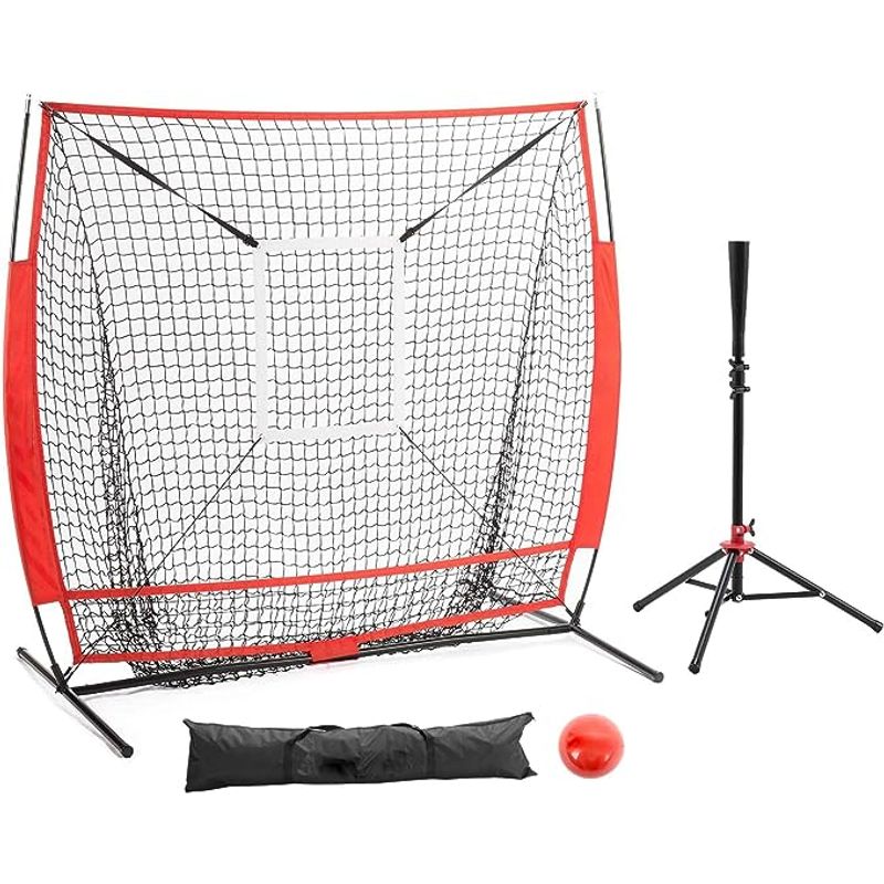GENERICO - Red de Practica de Beisbol y Softbol 7x7 Pies Original