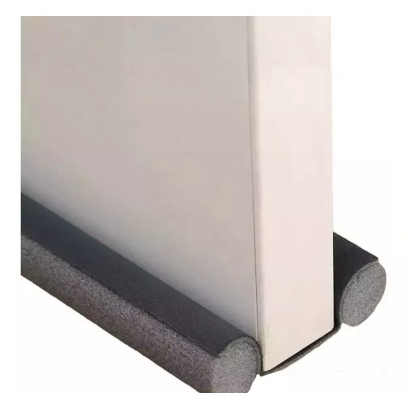 GENERICO - Protector Doble Aislante De Frío Polvo Para Puertas Ventanas