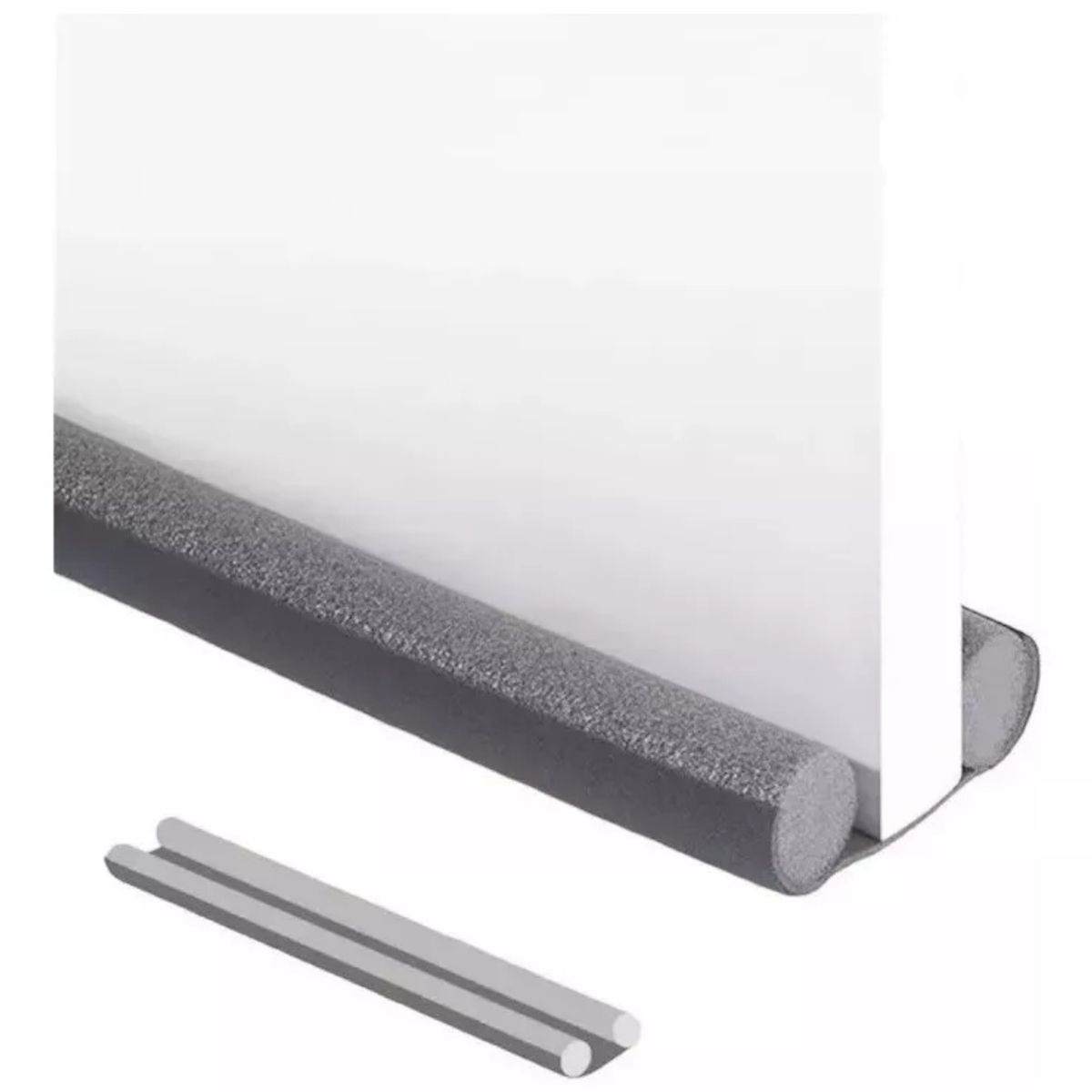 GENERICO - Protector Doble Aislante De Frío Polvo Para Puertas Ventanas