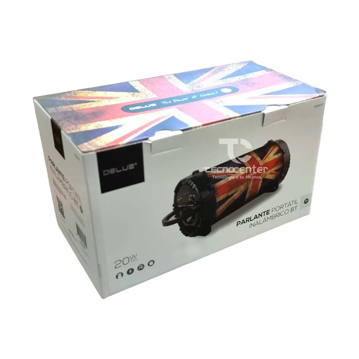 DBLUE - Parlante Bazooka Portable Bt Bandera Dblue 20w