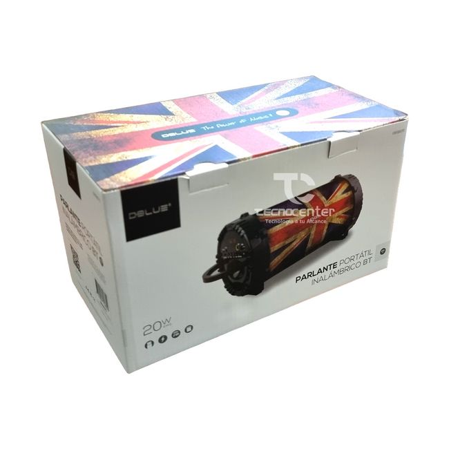 DBLUE - Parlante Bazooka Portable Bt Bandera Dblue 20w