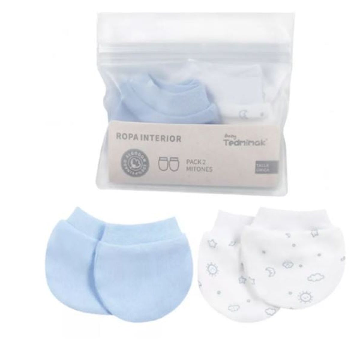 TEDMIMAK - MITONES DE BEBE SET 2 UNIDADES