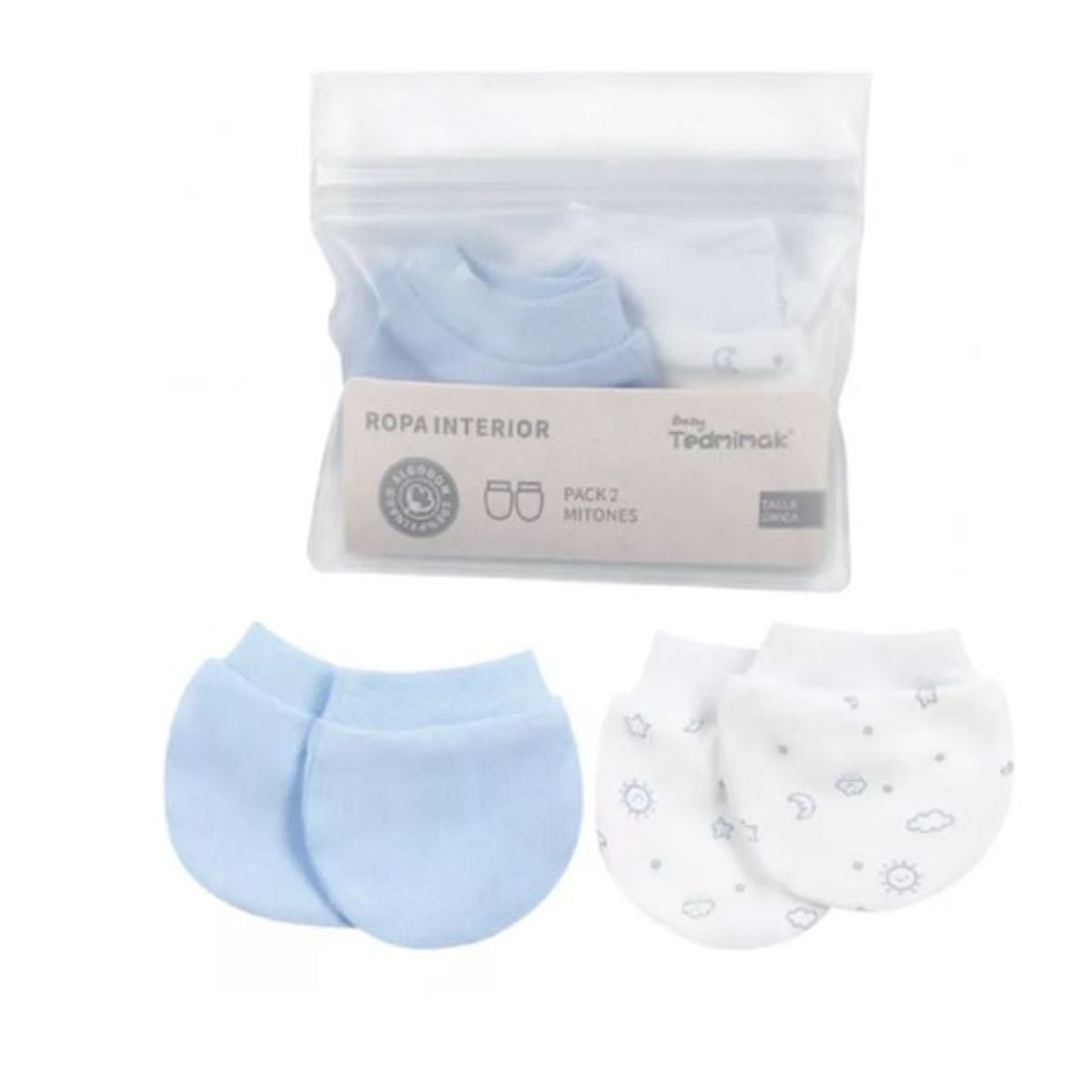 TEDMIMAK - MITONES DE BEBE SET 2 UNIDADES