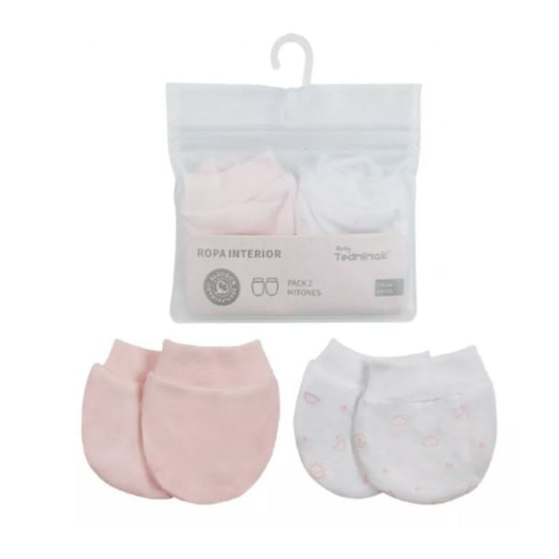 TEDMIMAK - MITONES DE BEBE SET 2 UNIDADES NIÑA