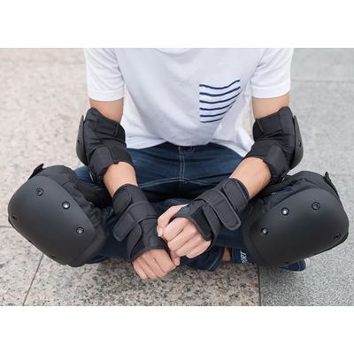 Imagen 2 del producto Set De Protección Adultos Rodillera Codera Muñequera Negro