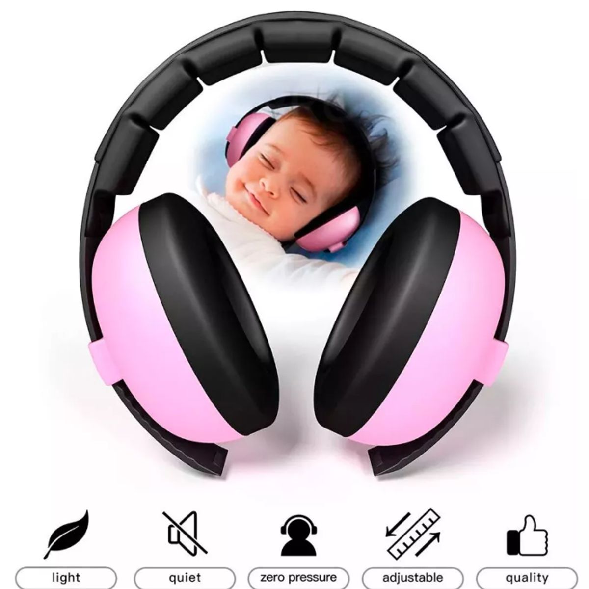 GENERICO - Auricular Niño Antiruido Dormir Bebé Orejera Tapón Oído