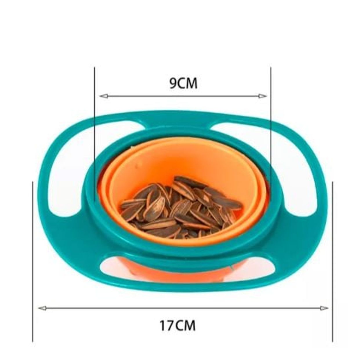 TEDMIMAK - PLATO 360 ANTIVUELCO PARA BEBE