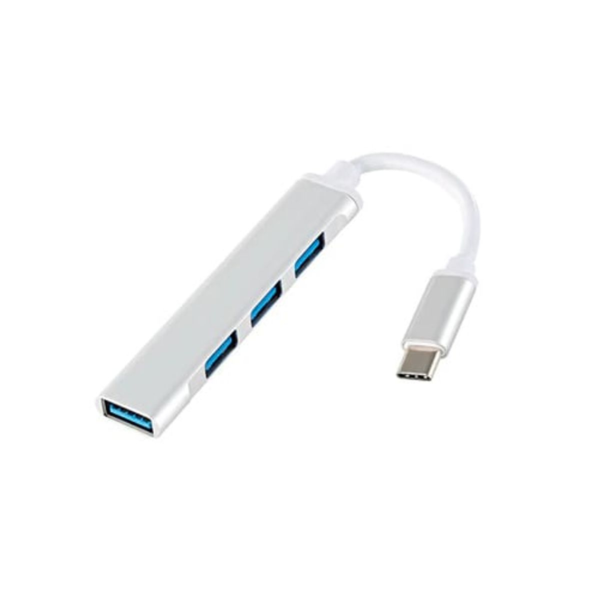 GENERICO - Adaptador Extension Usb Type Tipo C A 4 Puertos Usb 3.0