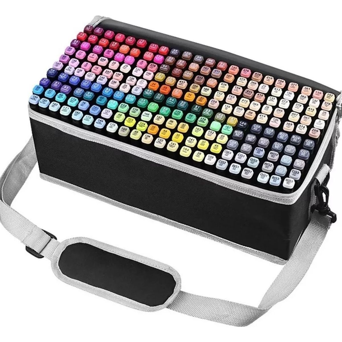 EVERSO - Set 262 Marcadores Lápices Colores Touch Doble Punta