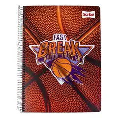 GENERICO - Cuaderno Scribe Tapa Dura Universitario Hombre 7 mm X 120 h