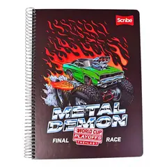 GENERICO - Cuaderno Scribe Tapa Dura Universitario Hombre 7 mm X 120 h