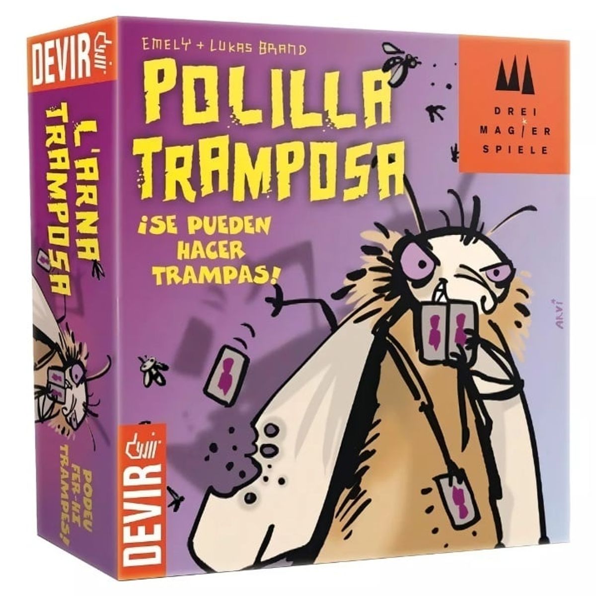 DEVIR - Polilla Tramposa Devir Juego de Mesa en Español