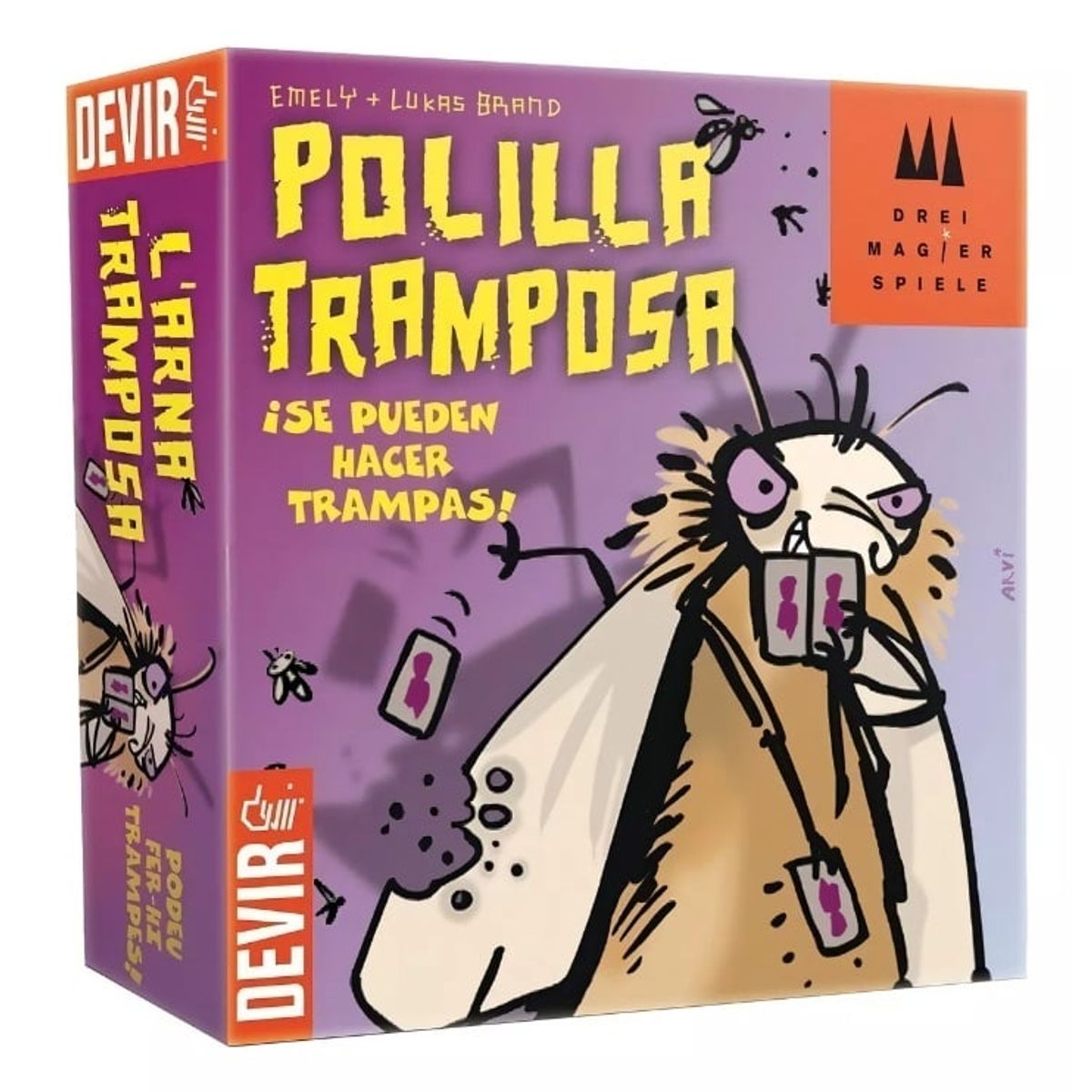 DEVIR - Polilla Tramposa Devir Juego de Mesa en Español