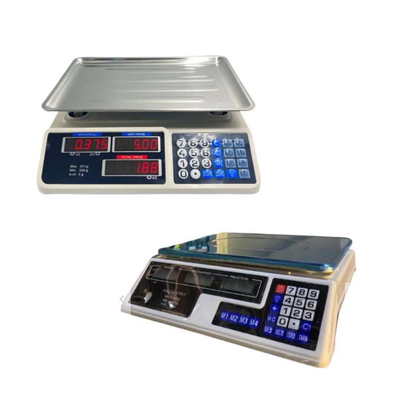 GENERICO - Balanza 40kg Pesa Recargable Digital Almacén Negocio