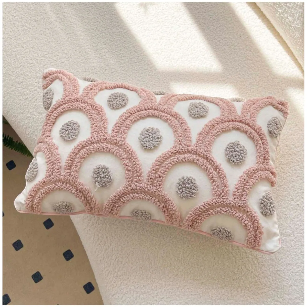 GENERICO - Pack de 02 Fundas De Cojin Decorativa Diseño Boho 30x50 Cm mod01