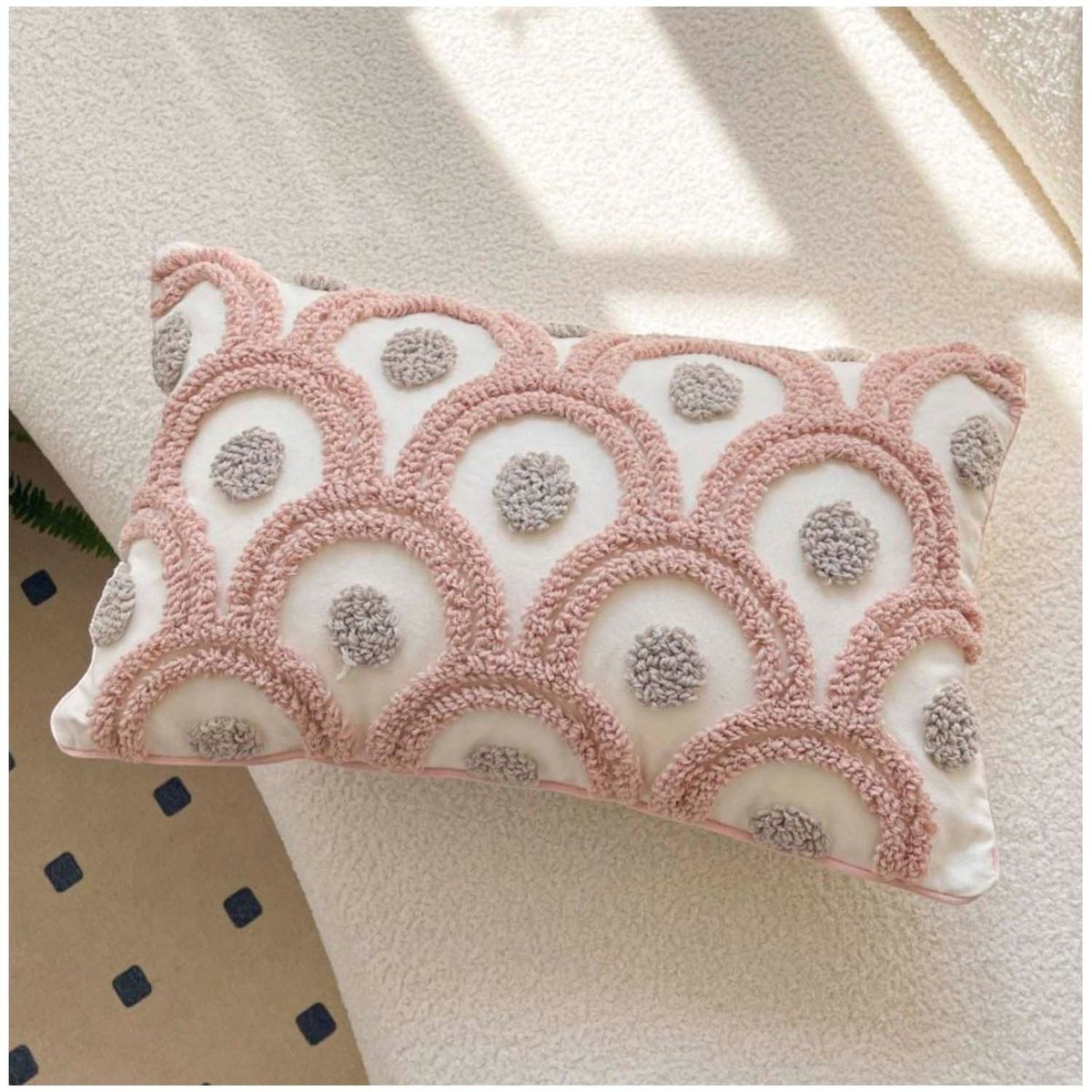 GENERICO - Pack de 02 Fundas De Cojin Decorativa Diseño Boho 30x50 Cm mod01