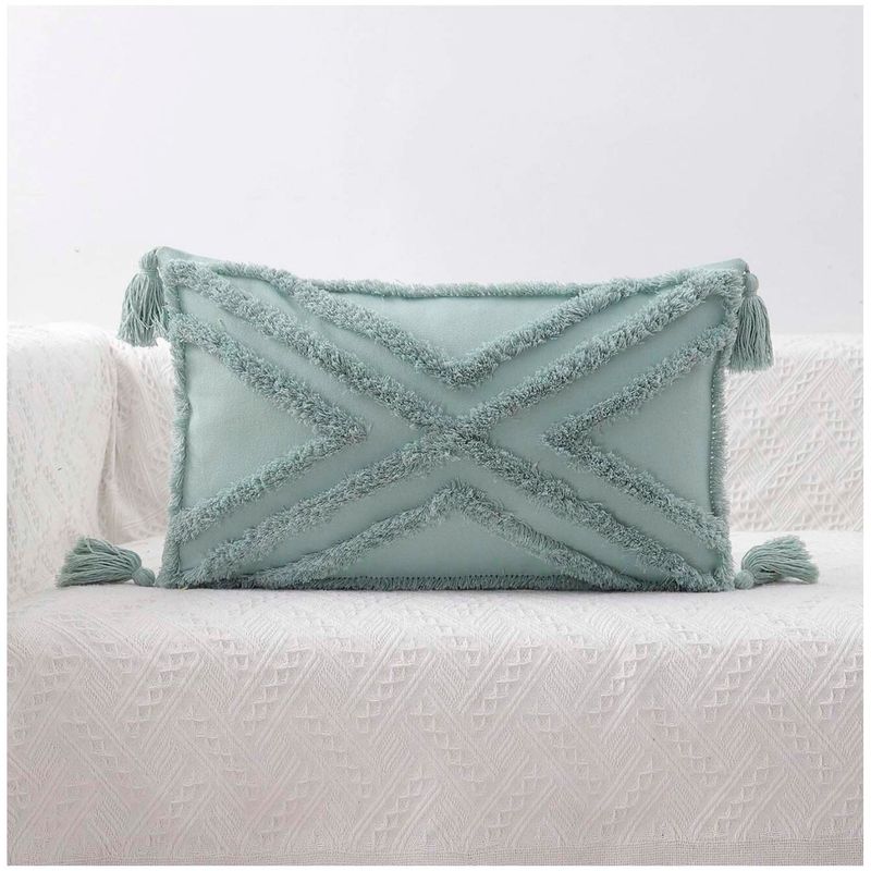 GENERICO - Pack de 02 Fundas De Cojin Decorativa Diseño Boho 30x50 Cm mod06