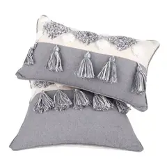 GENERICO - Pack de 02 Fundas De Cojin Decorativa Diseño Boho 30x50 Cm mod08