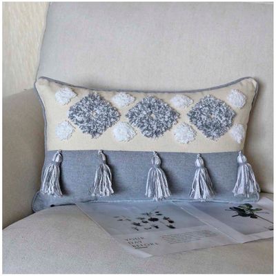 Imagen 2 del producto Pack de 02 Fundas De Cojin Decorativa Diseño Boho 30x50 Cm mod08