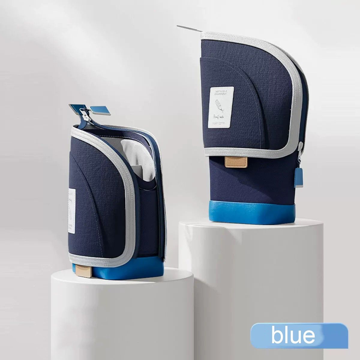 EVERSO - Estuche Para Lapices Escolar Vertical Capas Gran Capacidad