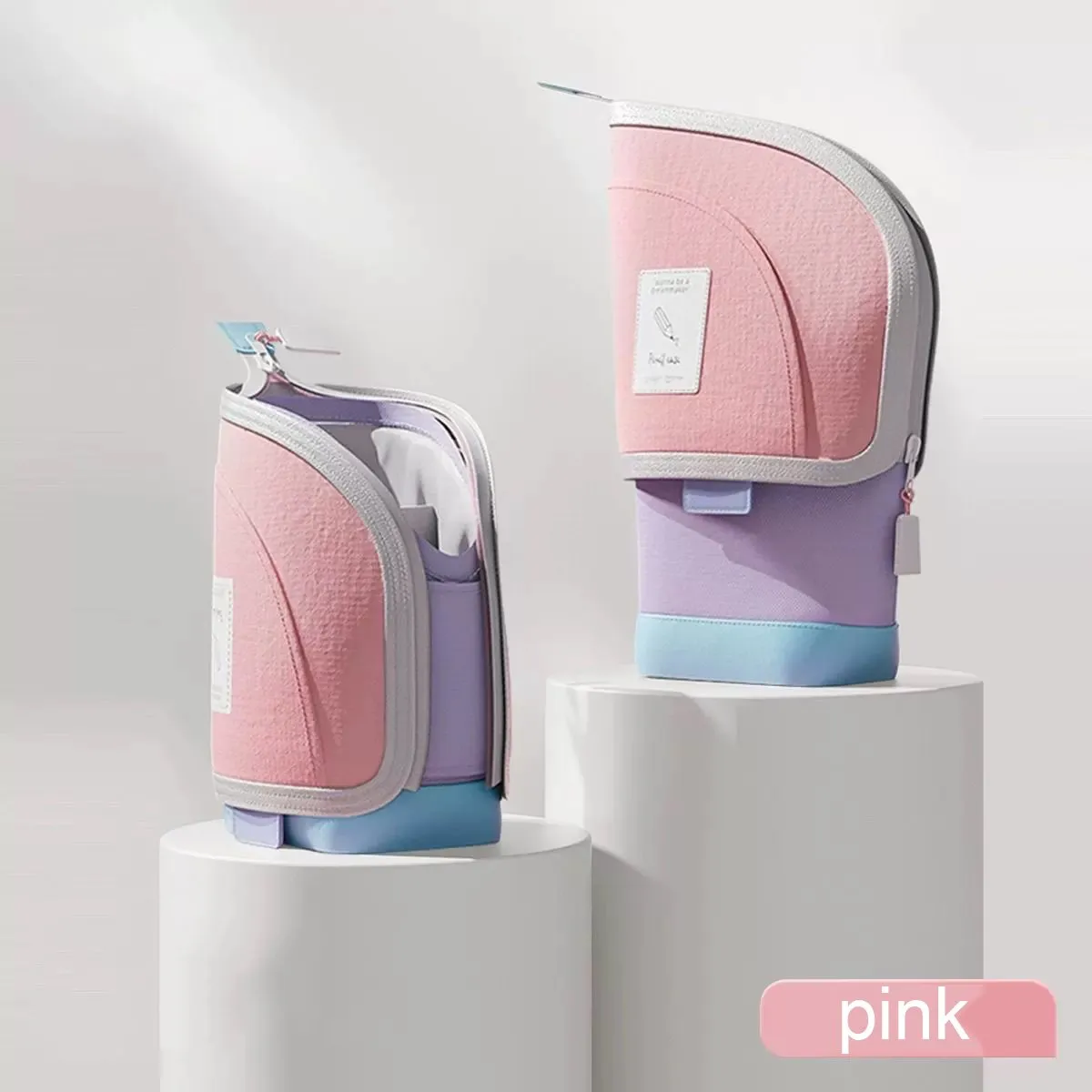 EVERSO - Estuche Para Lapices Escolar Vertical Capas Gran Capacidad