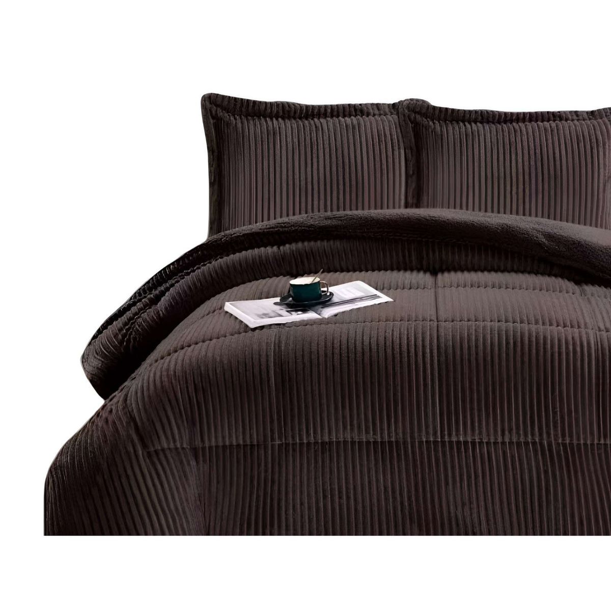 GENERICO - PLUMON CHIPORRO LINEAL  2 PLAZAS  R54 CAFÉ