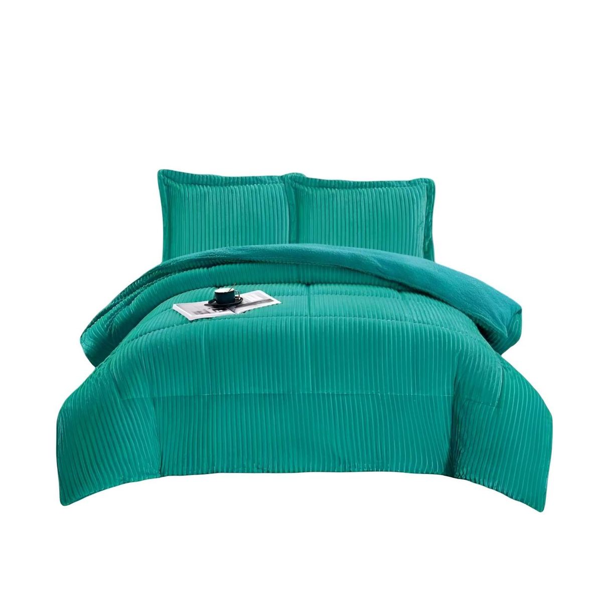 GENERICO - PLUMON CHIPORRO LINEAL  2 PLAZAS  R55 TURQUESA