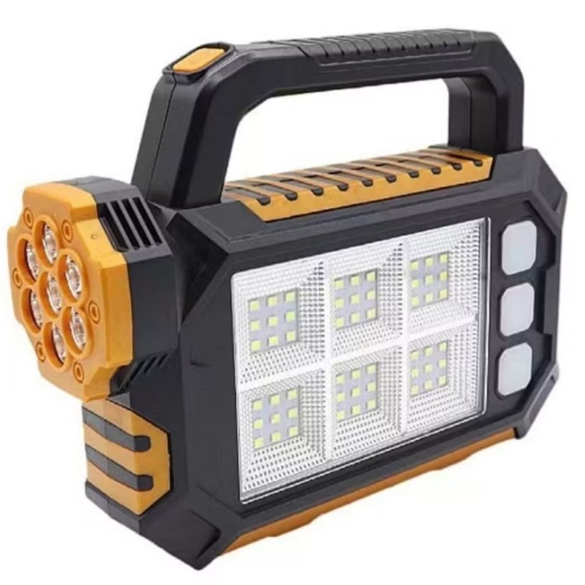 IRM - Linterna Led Solar Camping Portátil Power Bank Alta Potencia