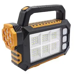 IRM - Linterna Led Solar Camping Portátil Power Bank Alta Potencia