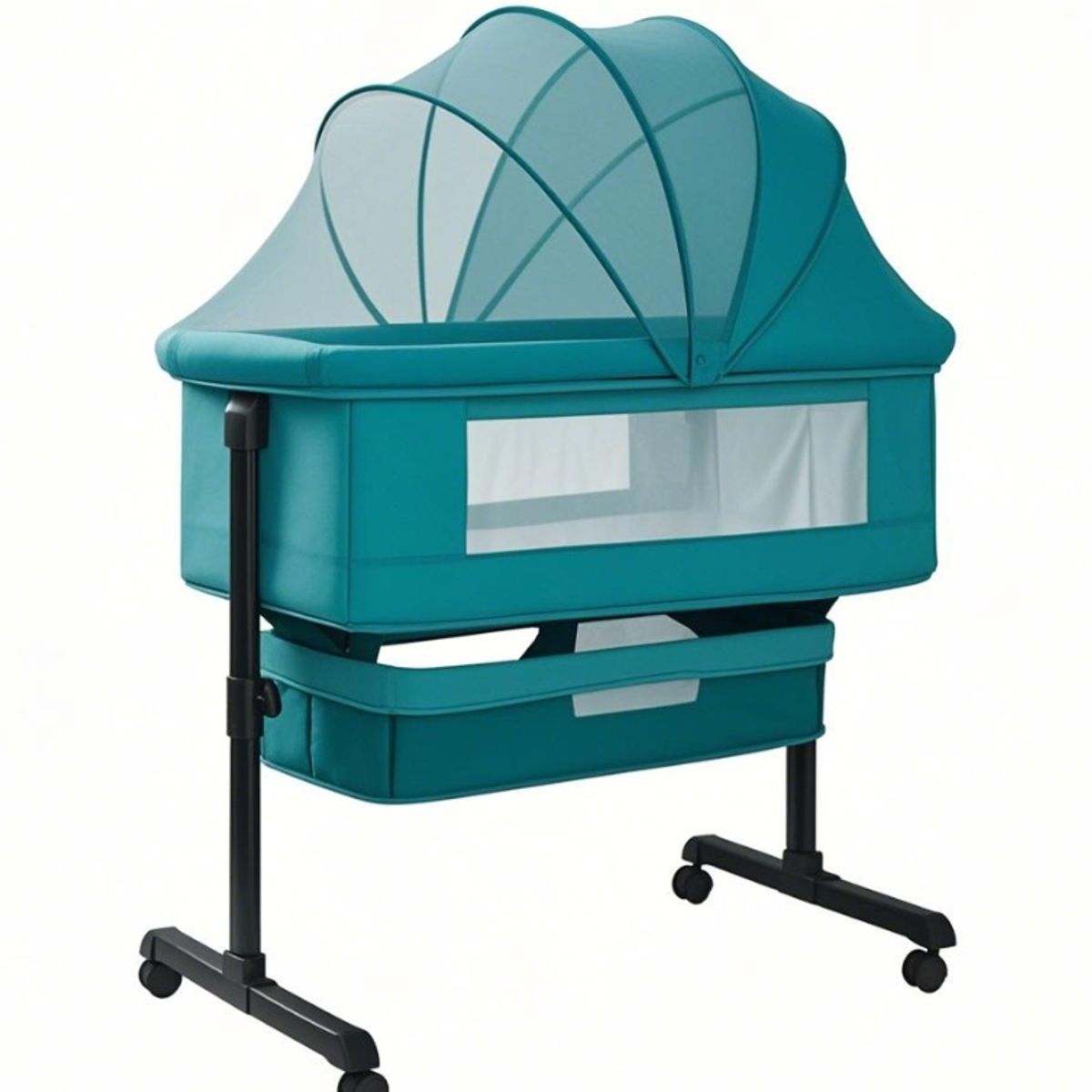 HOMER OUTDOOR - Cuna Colecho Con Mudador Y Accesorios verde oscuro Homer