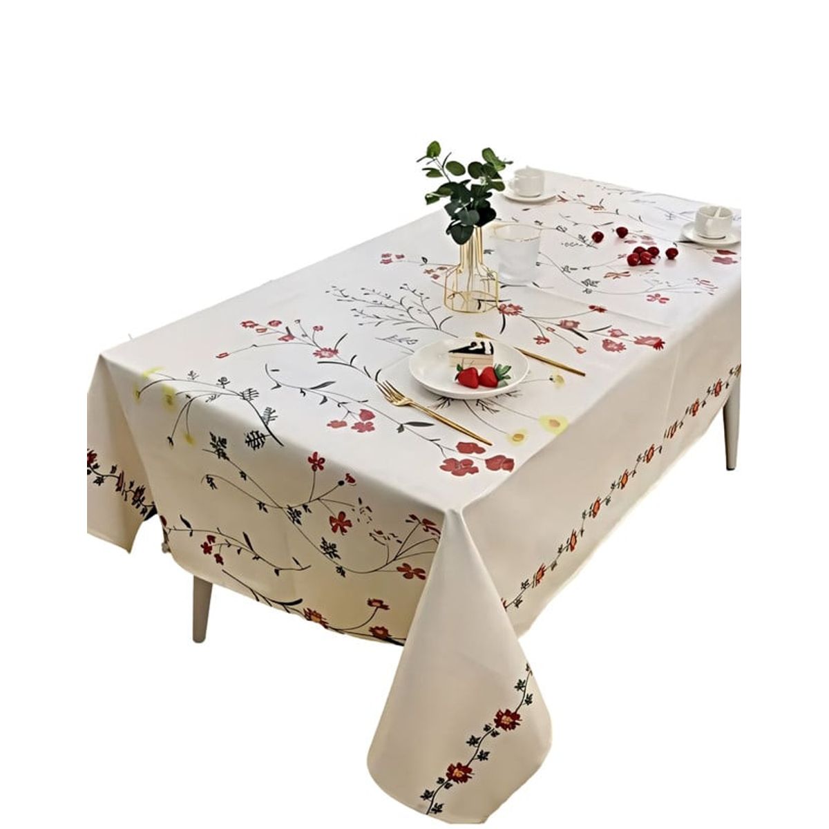 GENERICO - Mantel De Comedor Rectangular impermeable 140x 220 cm M2