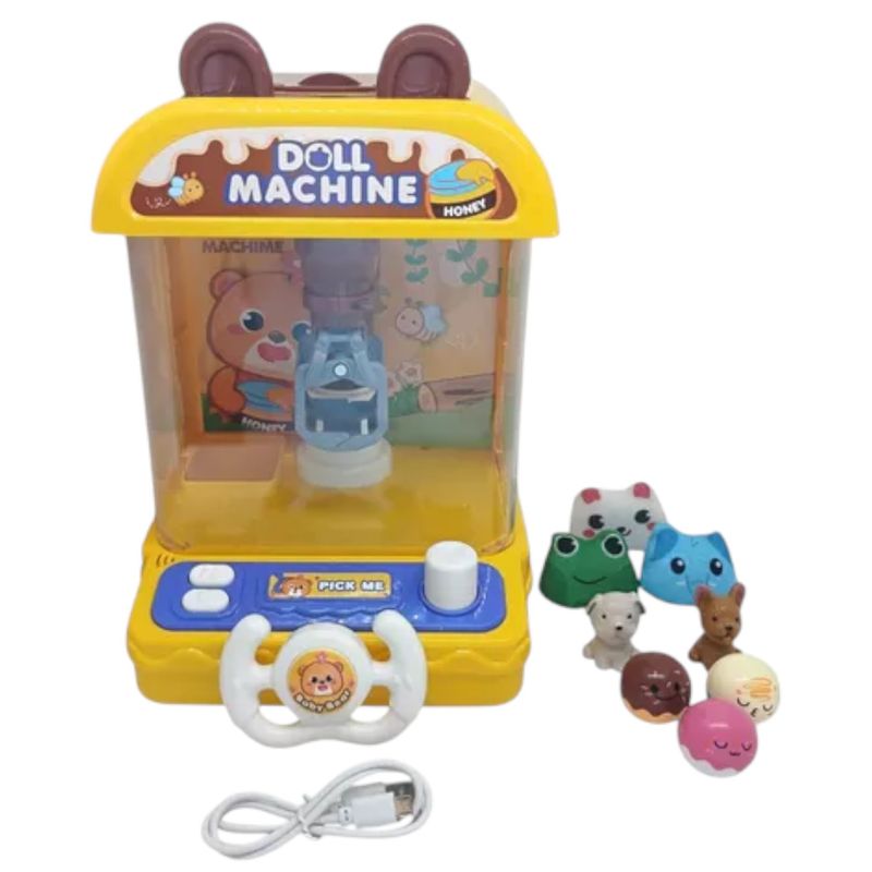 INVENCIBLE - JUGUETE MAQUINA SACA PELUCHES Y JUGUETES OSSI ATRAPA NC34
