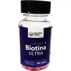 NATURAL FARM - BIOTINA ULTRA 150 MCGS 60 CAPS