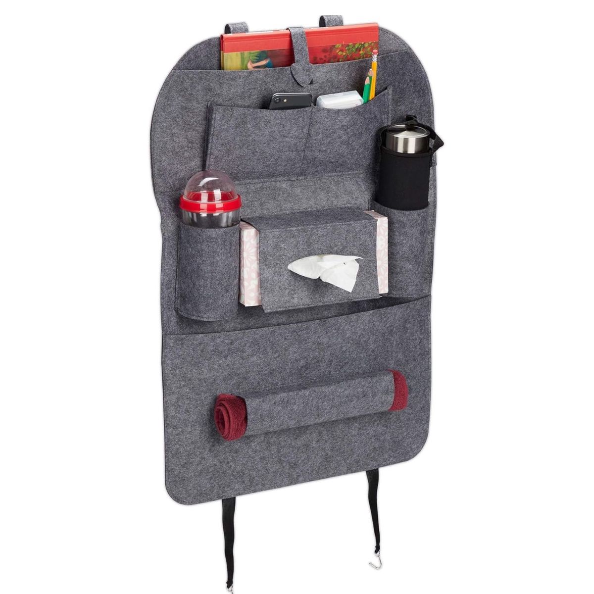 GENERICO - PACK 2 BOLSOS ORGANIZADOR ASIENTO DE AUTO
