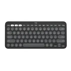 LOGITECH - Teclado Inalámbrico Teclado K380S Negro Español CL Bluetooth.
