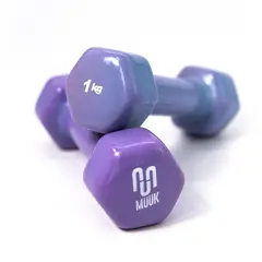 MUUK - Mancuerna Pvc 2 X 1 Kg