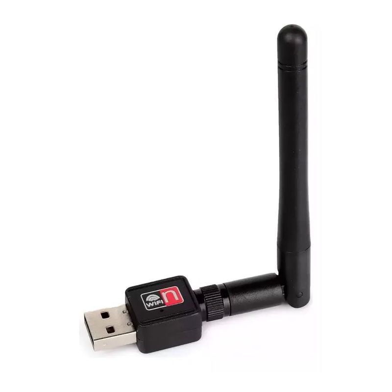 GENERICO - Antena Wifi Lan Mini Usb 600mbps 2.0 Wireless Pc Notebook