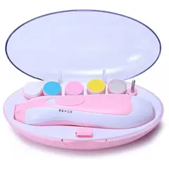 GENERICO - Limador Eléctrico para Uñas Bebé Rosado