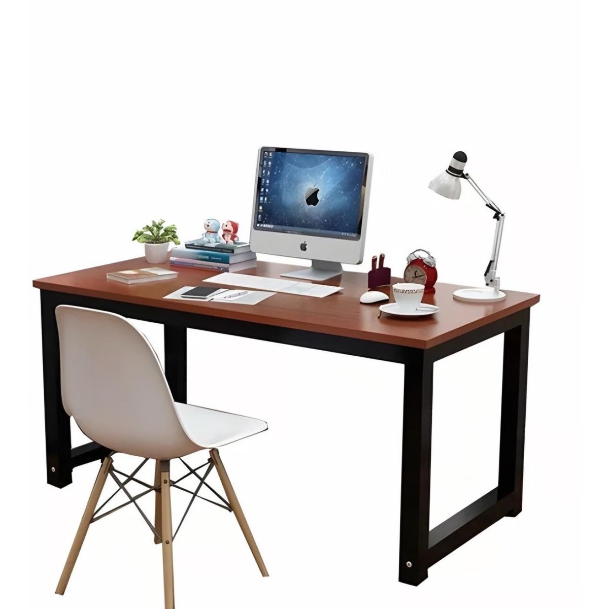 ACTUAL - Escritorio Moderno Funcional Gran Tamaño 120x74x60 Brown