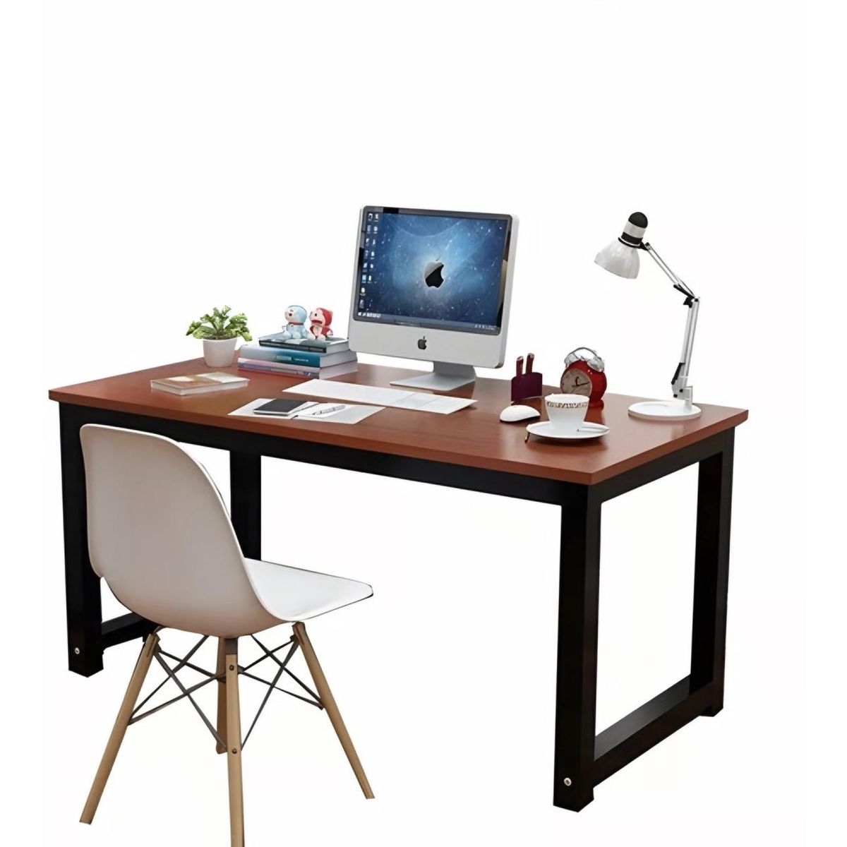 ACTUAL - Escritorio Moderno Funcional Gran Tamaño 120x74x60 Brown