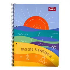 GENERICO - Cuaderno Universitario Scribe 100 h Prepicadas Cuadriculado