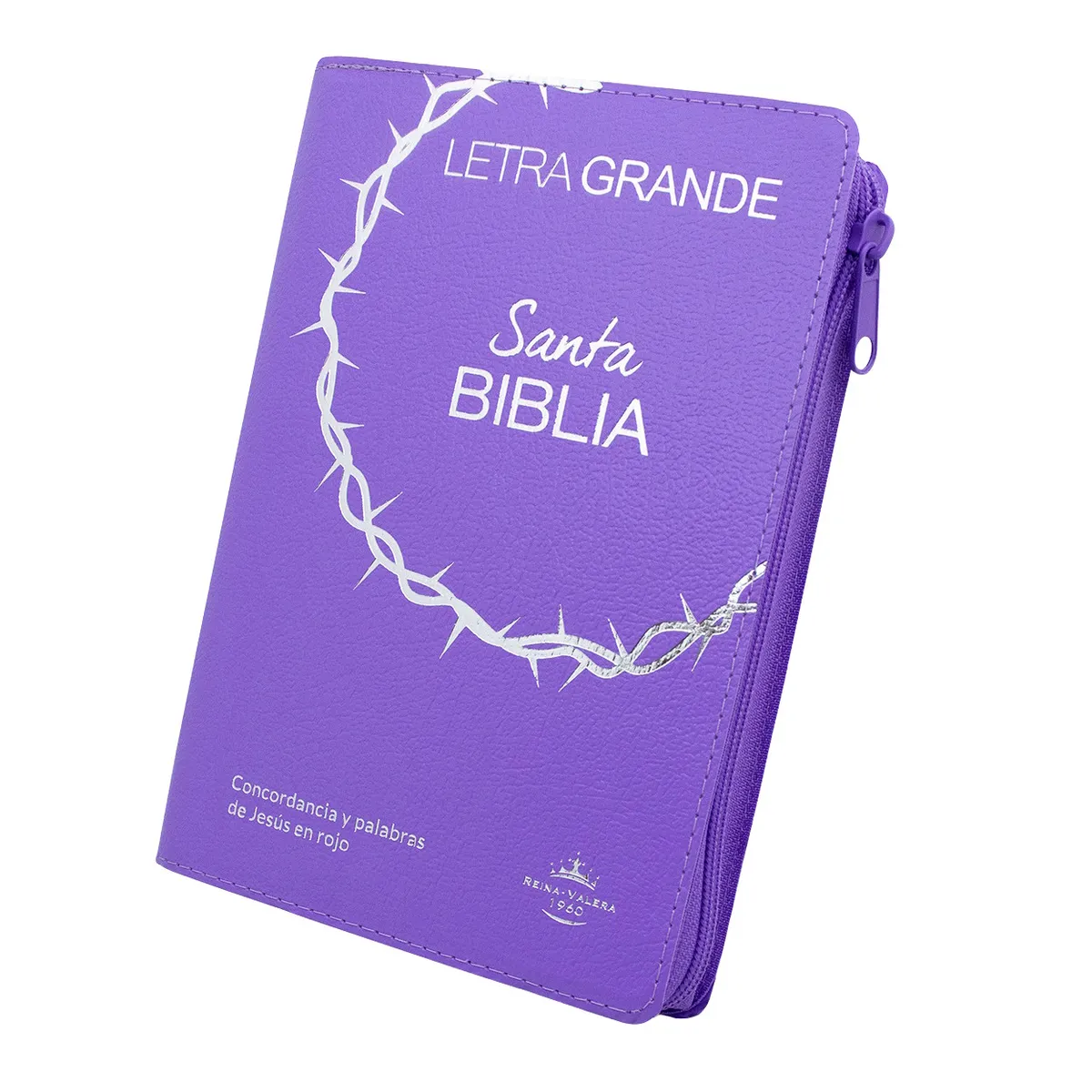 SOCIEDAD BIBLICA CHILENA - Bibila RVR1960 letra grande cierre índice Lilla