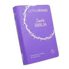 SOCIEDADES BIBLICAS UNIDAS - Biblia Reina Valera 1960 Letra Grande 12 Puntos Lila Indice y Cierre