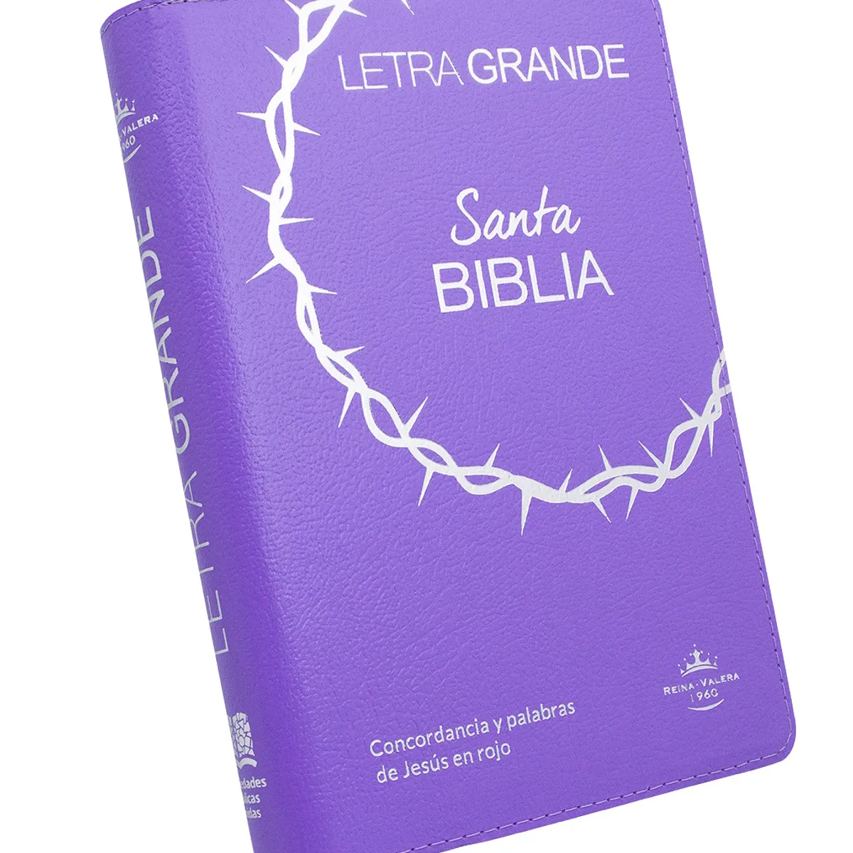 SOCIEDAD BIBLICA CHILENA - Bibila RVR1960 letra grande cierre índice Lilla