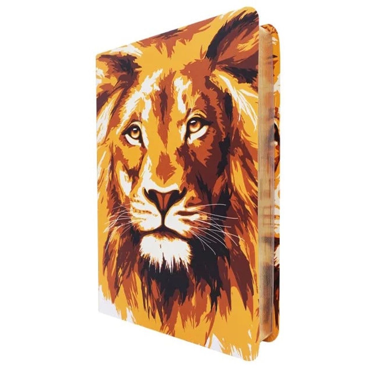 SOCIEDADES BIBLICAS UNIDAS - Biblia Reina Valera 1960 letra grande 12 puntos tapa semiflexible leon