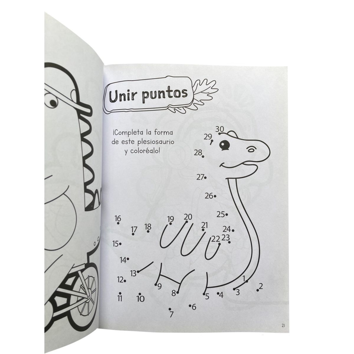 LATINBOOKS - Libro para colorear - Dinosaurios para colorear