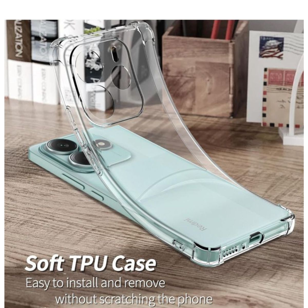 GENERICO - Carcasas Transparente Reforzado Para Xiaomi Note 14 5g